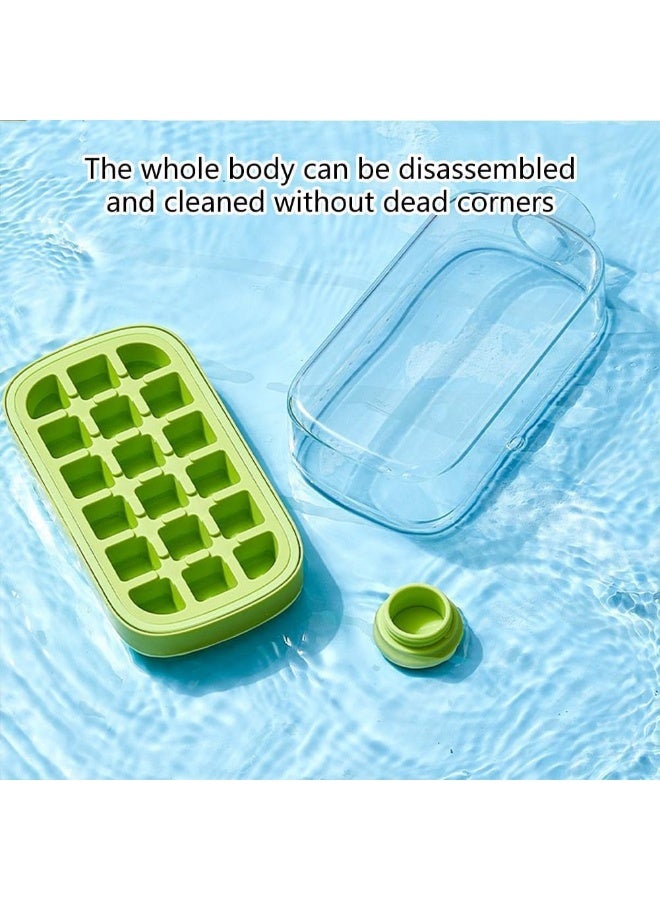 2-in-1 Ice Cube Maker and Water Bottle – Portable Silicone Ice Mold with Straw, Ideal for Smoothies and Cold Drinks - Image 2