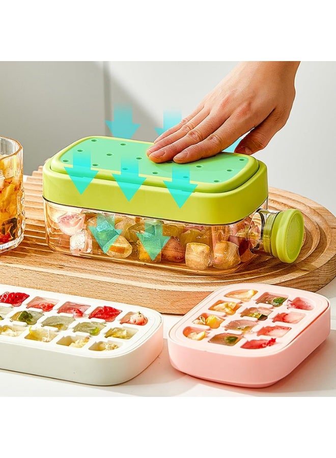 2-in-1 Ice Cube Maker and Water Bottle – Portable Silicone Ice Mold with Straw, Ideal for Smoothies and Cold Drinks - Image 3