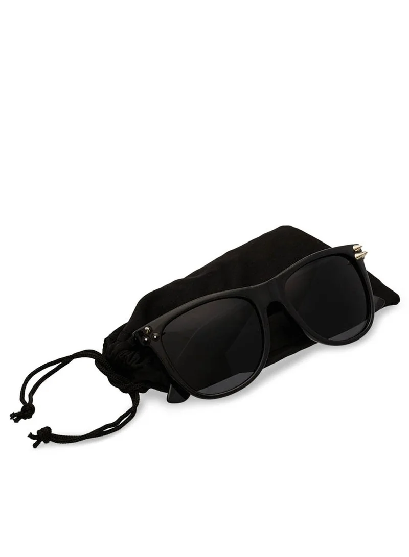 Ginger Studded Wayfarers