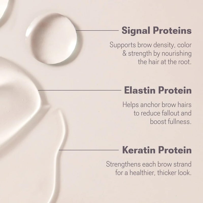 NULASTIN Shape Altering Eyebrow Serum - Brow Serum to Shape & Define - Improves the Appearance of Sparse Eyebrows for a Fuller Look - Enriched with Hair-Strengthening Ingredients (0.1 Fl Oz) - Image 5
