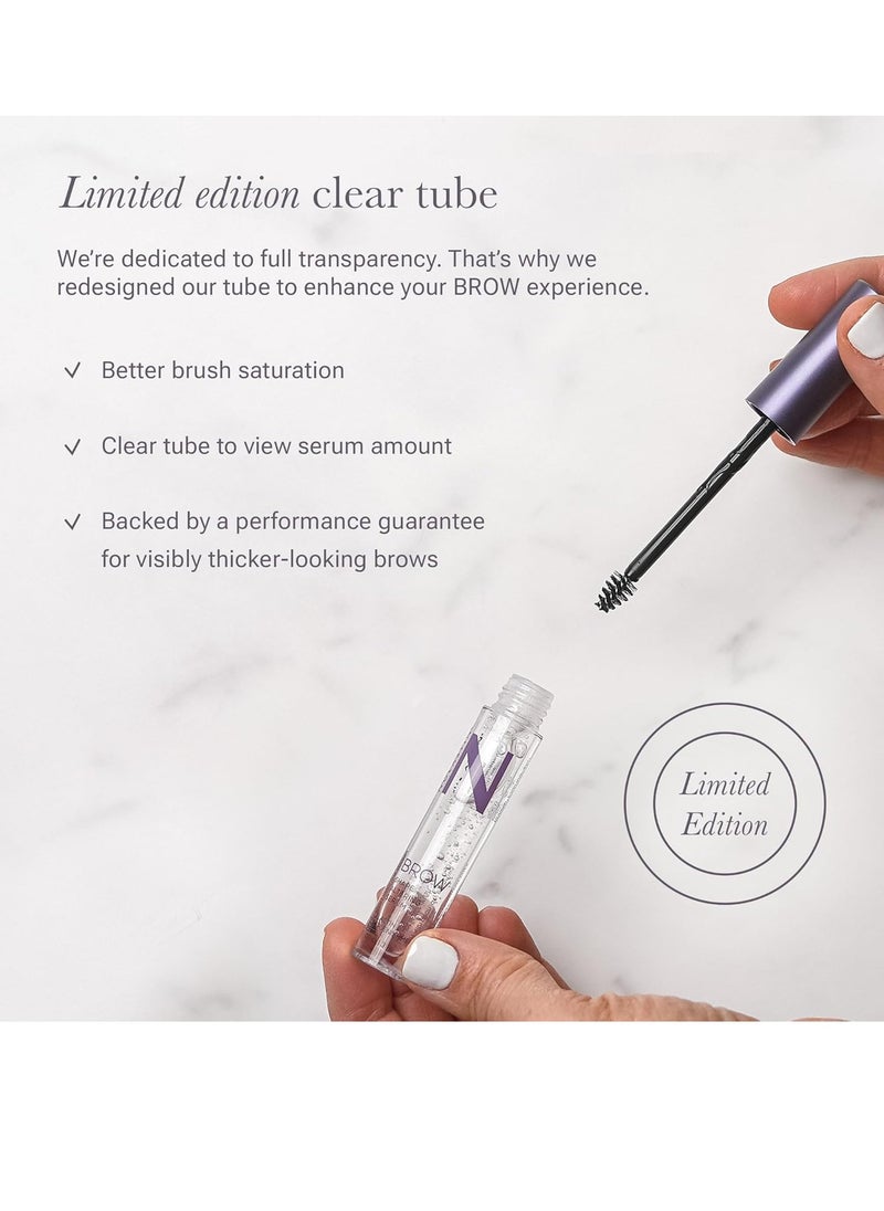 NULASTIN - NULASTIN Eyebrow Serum for Thicker Looking Brows - BROW Shape Altering Serum - Reduce Shed & Encourage Fuller, More Youthful-Looking Brows - With Keratin & Peptides (0.1 Fl Oz) - Image 1