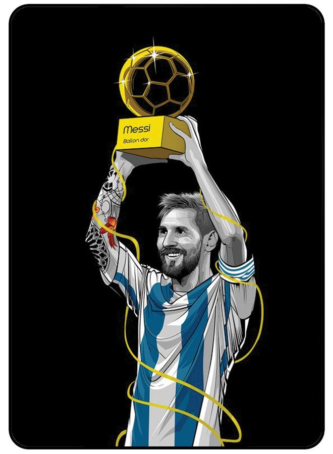 AMINA ALSHEBLI Protective Case Cover For Samsung Galaxy Tab S6 10.5 Inch  Messi - Image 1