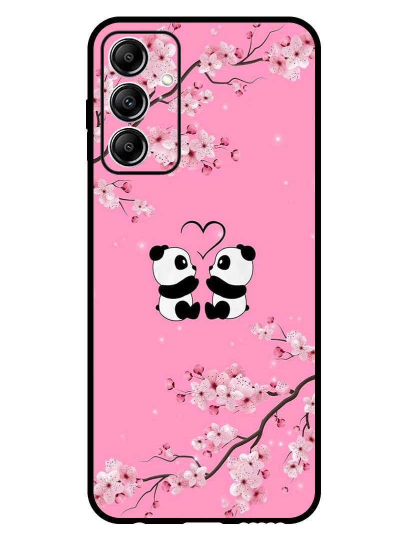 Theodor Protective Case Anti Scratch Shock Proof Bumper Cover For Samsung Galaxy A55 Two Small Pandas - Image 1