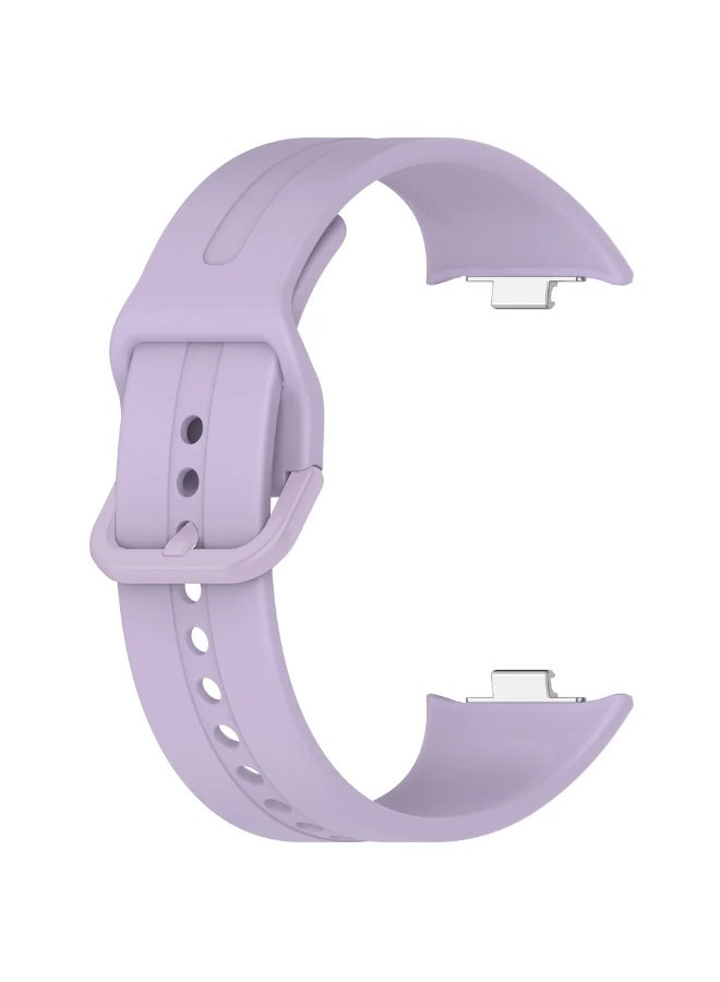 سوارسيليكون لساعات ريد وتش 5 و4 الذكية وسوار شاومى مى باند 8/9 برو- لافندر - Image 1