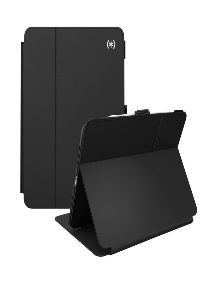 Speck Case for iPad Pro (2024) 11 Inch - Drop & Camera Protection, Slim Multi Range Stand, Balance Folio, Apple Pencil Holder - Black/Black/White - Image 2