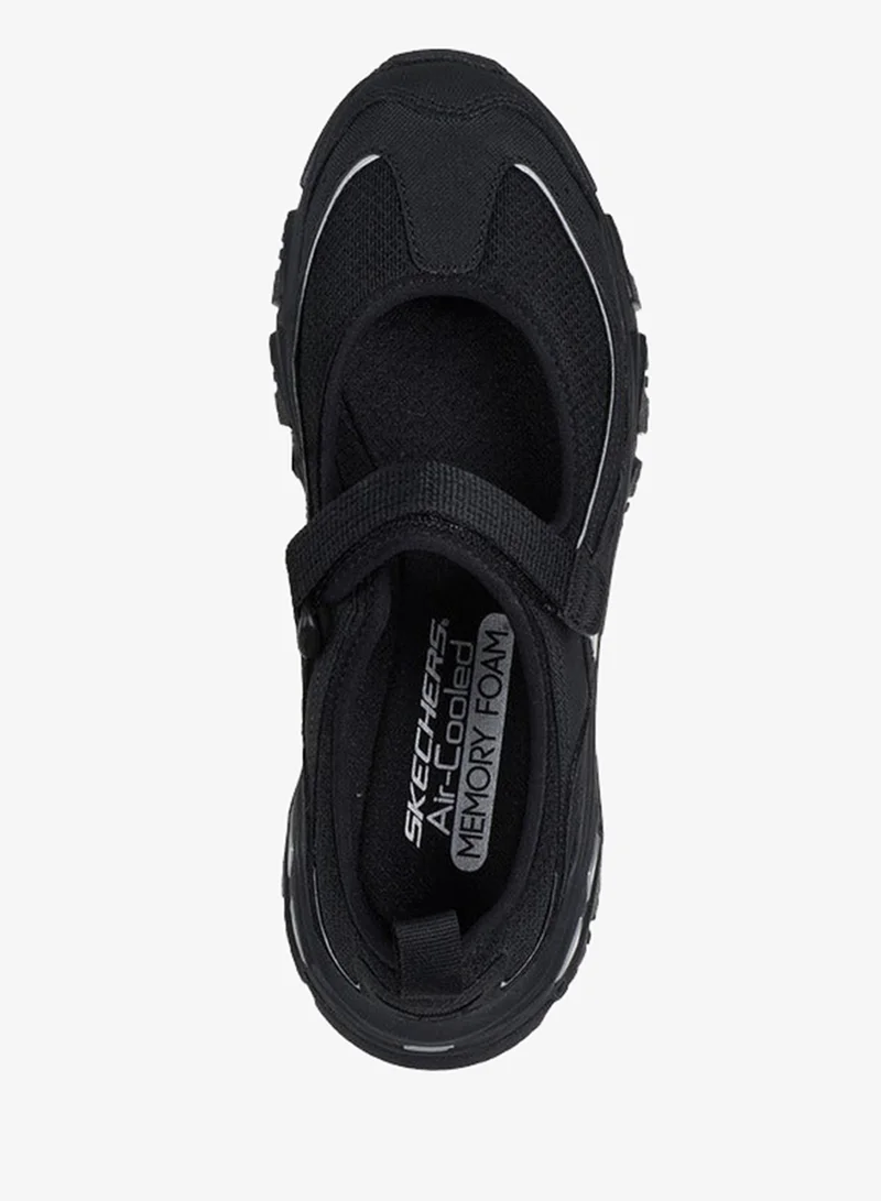 SKECHERS BLACK Women Dlites Hiker Hook & Loop Sports Shoes for Women | Best Price UAE