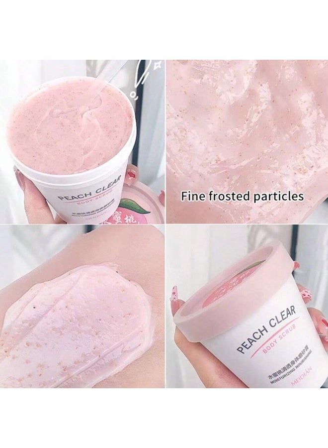 Peach Body Scrub 200g - Image 4