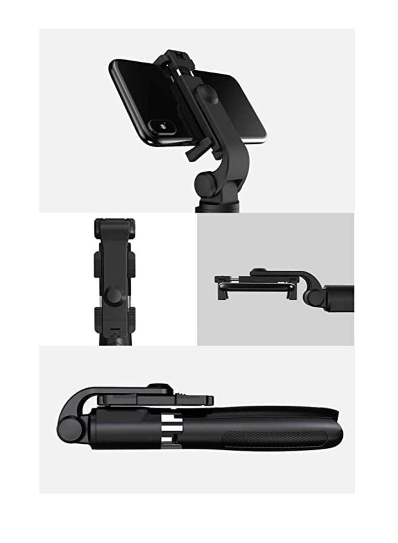 3 in 1 Extendable Selfie Stick Tripod With Detachable Bluetooth Wireless Remote Phone Holder For Smartphones  - Image 3