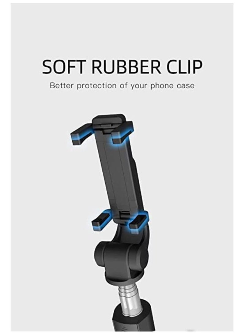 3 in 1 Extendable Selfie Stick Tripod With Detachable Bluetooth Wireless Remote Phone Holder For Smartphones  - Image 4