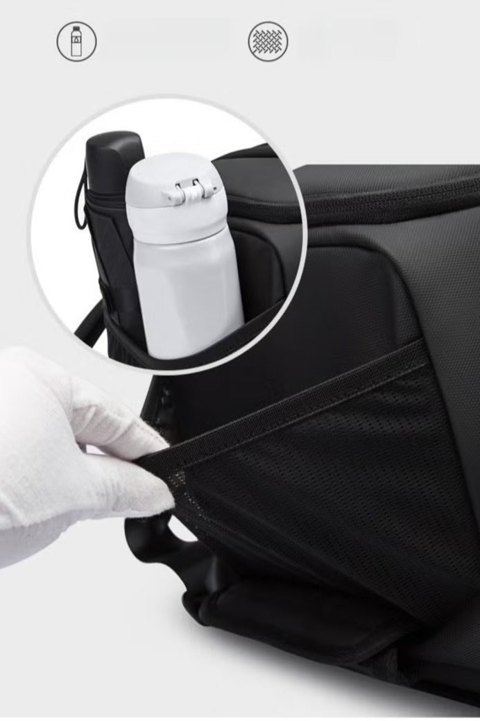 BANGE Business Travel Bag Outdoor Diagonal Cross Bag, Dry and Wet Separation Handbag - Image 4