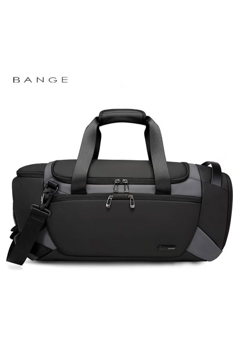 BANGE Business Travel Bag Outdoor Diagonal Cross Bag, Dry and Wet Separation Handbag - Image 5