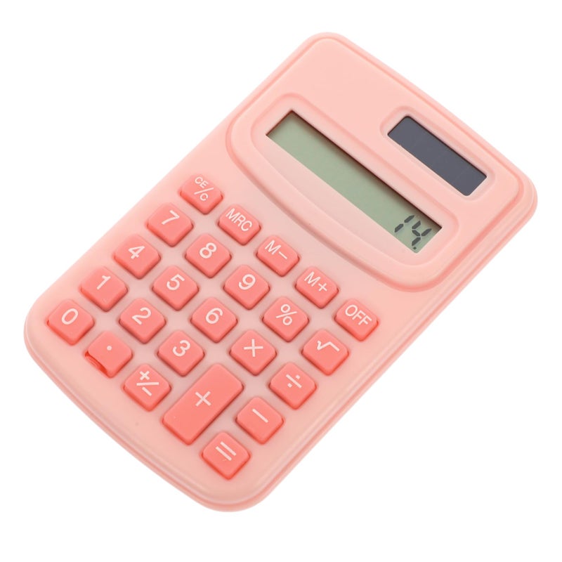 Pink Portable Calculator Multi Use Calculating Gear for Boys and Girls - Image 2