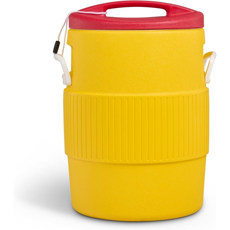 10 Gallon 400 Series Water Jug 37.9 Liter Yellow Home Office Gym Use BPA-Free Plastic Heavy-Duty Handle - Image 4