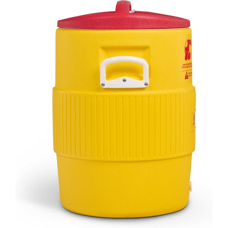 10 Gallon 400 Series Water Jug 37.9 Liter Yellow Home Office Gym Use BPA-Free Plastic Heavy-Duty Handle - Image 3