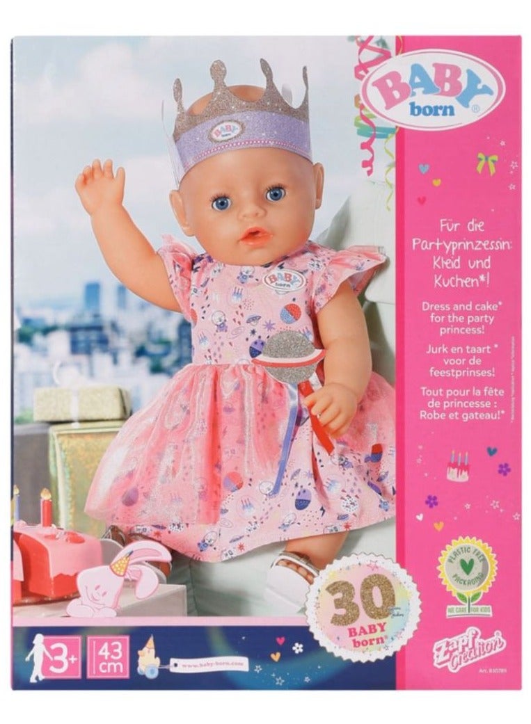 Baby Born Deluxe Happy Birthday Set 43cm - Image 2