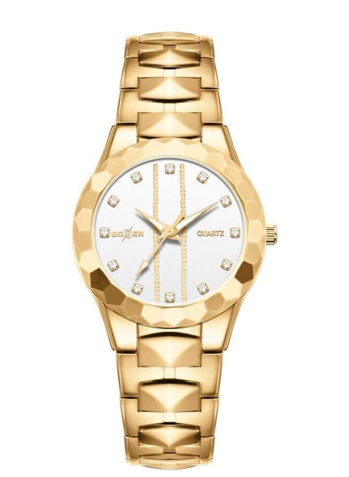 Boxer BX-073-6 Men's Analog Wrist Watch – Elegant Stainless Steel Design, Durable & Stylish Everyday Timepiece - Image 1