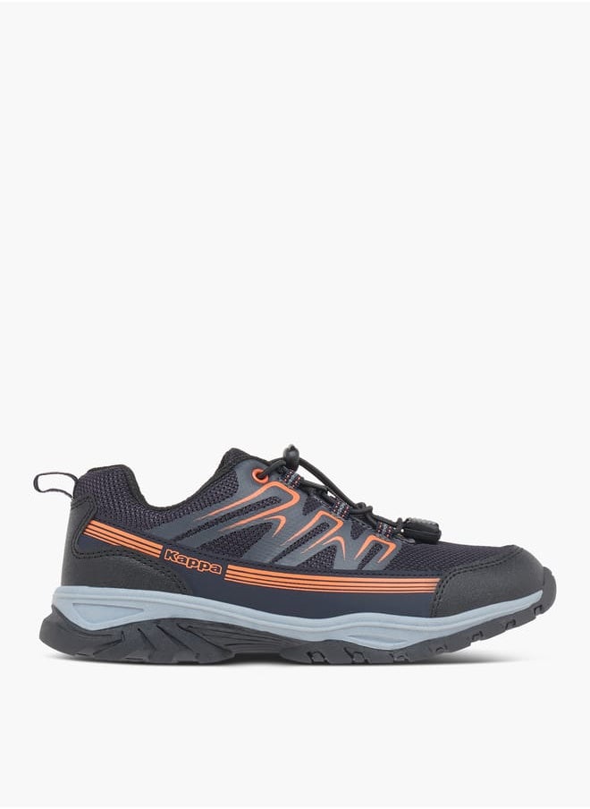 Kappa Boys Lace Detail Sports Shoes with Adjustable Cord Lock Closure  - Image 3