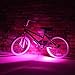 Brightz GoBrightz LED Bike Frame Light Pink Cool Underglow Bike Light for Riding at Night Bicycle Scooter Stroller Stocking Stuffers for Boys Girls Teens Ages 5 6 7 8 9 10 11 12 13 - Image 3
