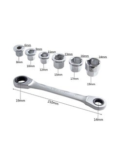Generic 12in1 Drive Industrial Grade Socket Ratchet Wrench Set, with Bit Socket Set Metric and Extension Bar for Auto Repairing and Household, With Thickened Storage Case  - Image 3