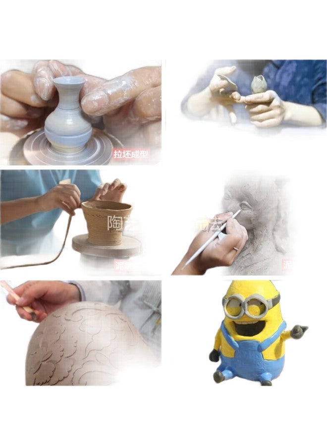 Letrel Lezhe Soft Clay, No-Bake, Student Handmade Diy, Children'S Toy, Pottery Machine Tool, Stone Sculpting Clay Set - Image 3