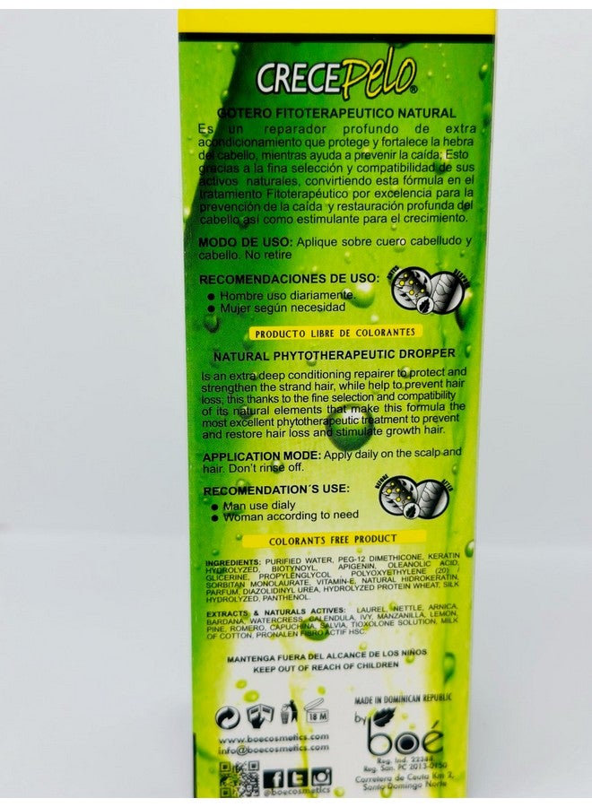 Boe Boe Crece Pelo Hair Growth Natural 4.25-ounce, 4.25 Ounces - Image 4