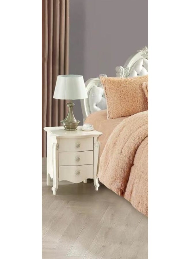 Horse Royal faux fur double bedspread to give you warmth and elegance - Image 2