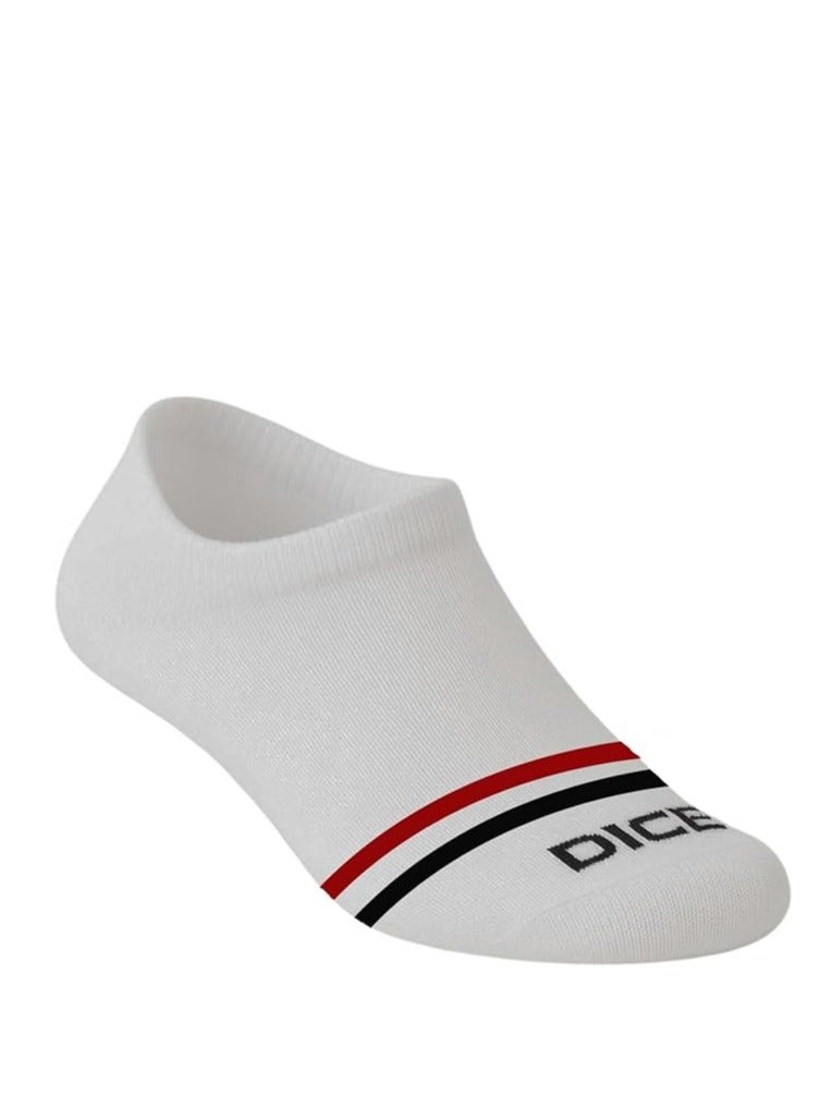 DICE Pack of 4 Half Towel Padded Cotton Socket Socks - Image 2
