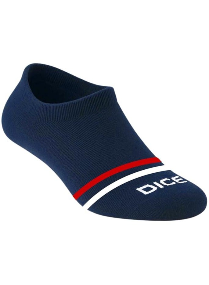 DICE Pack of 4 Half Towel Padded Cotton Socket Socks - Image 5