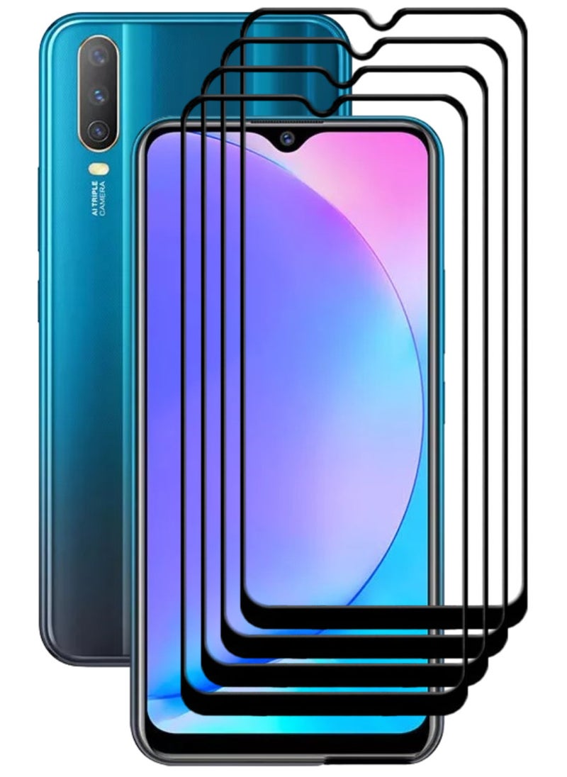 ACLIX 4 Pieces Antistatic ESD Dustproof Premium Quality High Definition Tempered Glass Screen Protector Designed For vivo Y17 - Image 1
