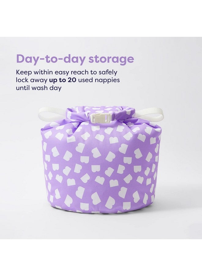 Bambino Mio Bambino Mio, Stay at Home Wet Bag - Large, Waterproof, Nappy Laundry Storage Bag, Brave Style  - Image 1