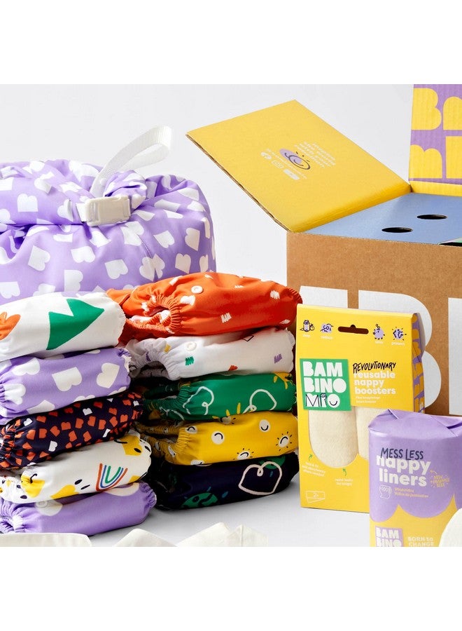 Bambino Mio Bambino Mio, Stay at Home Wet Bag - Large, Waterproof, Nappy Laundry Storage Bag, Brave Style  - Image 3