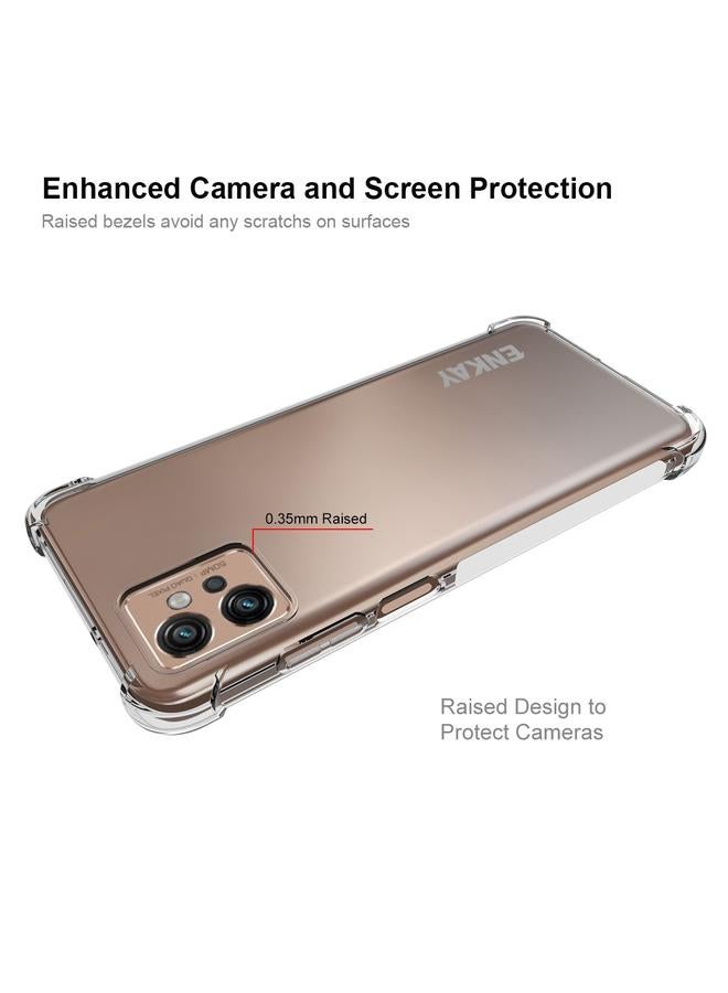 ENKAY Case For Motorola Moto G32 Clear TPU Shockproof Phone Case - Image 5