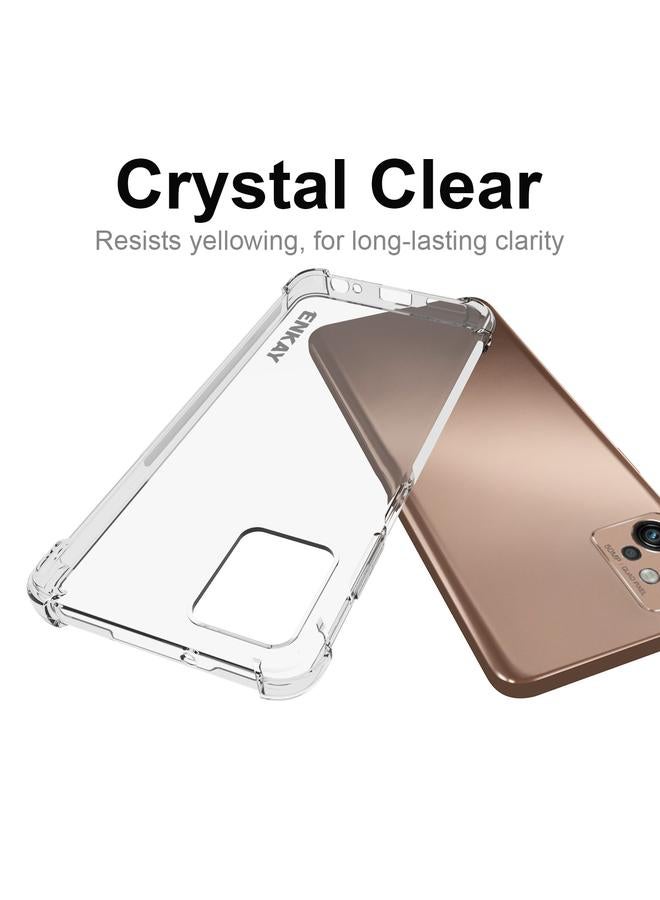 ENKAY Case For Motorola Moto G32 Clear TPU Shockproof Phone Case - Image 3
