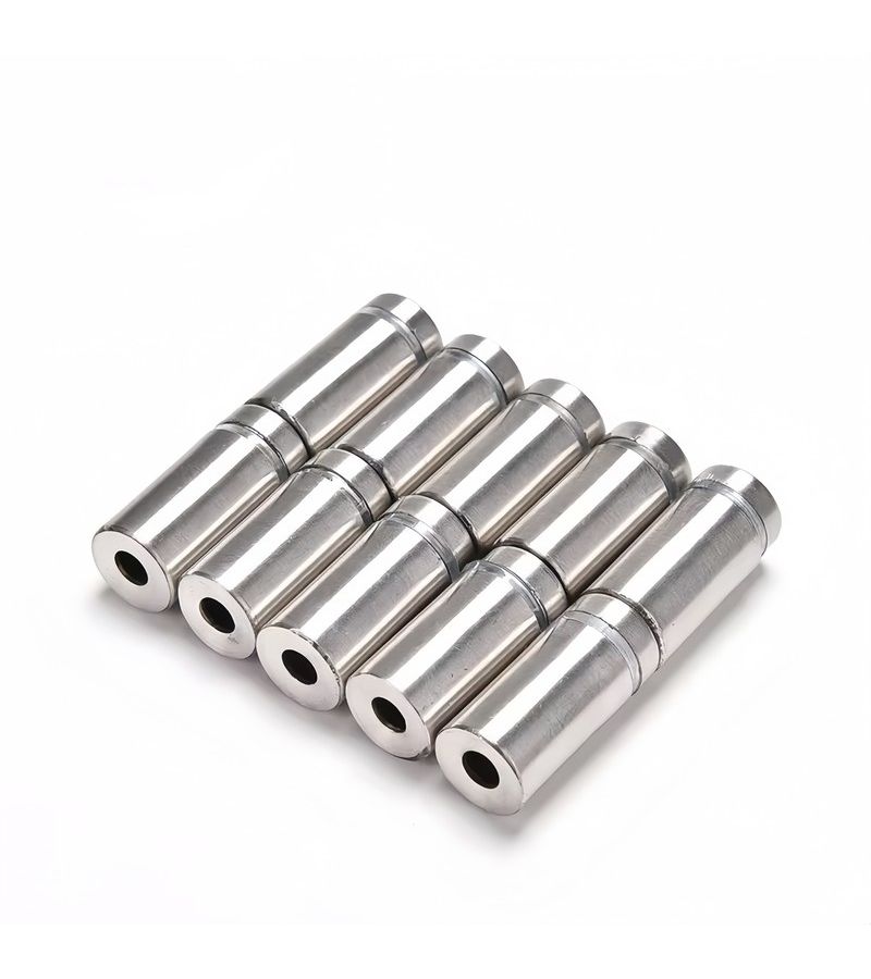 15 Pcs 12x25mm Silvery Stainless Steel Advertising Screws Wall Mounted Signage Fixing Nails For Glass Acrylic - Image 3