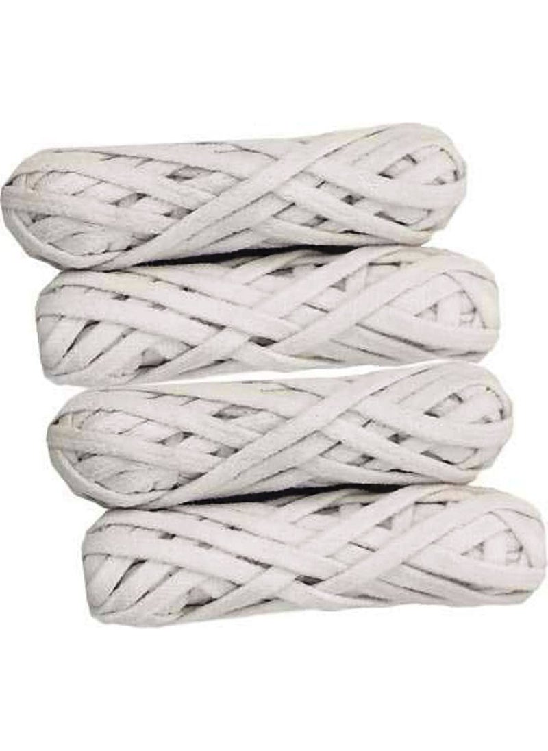 On Blow - Cotton Flat Nada/Pyjama Dori Strings, Pack of 7, Off White, 3 Meters Each - Image 1