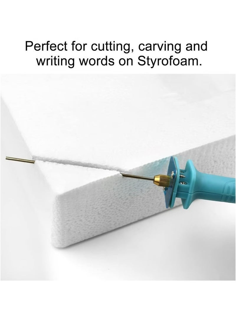 Electric Foam Cutter,10CM Hot Wire Cutting Pen,100-240V/15W Styrofoam Cutter,Hot Wire Cutter and Polystyrene Cutting Tool - Image 5