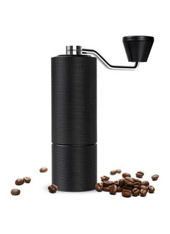 TIMEMORE Chestnut C3 Manual Coffee Grinder, Stainless Steel Conical Burr, Hand Coffee Grinder with Internal Adjustable Setting, for Pour Over Drip Coffee French Press, Black