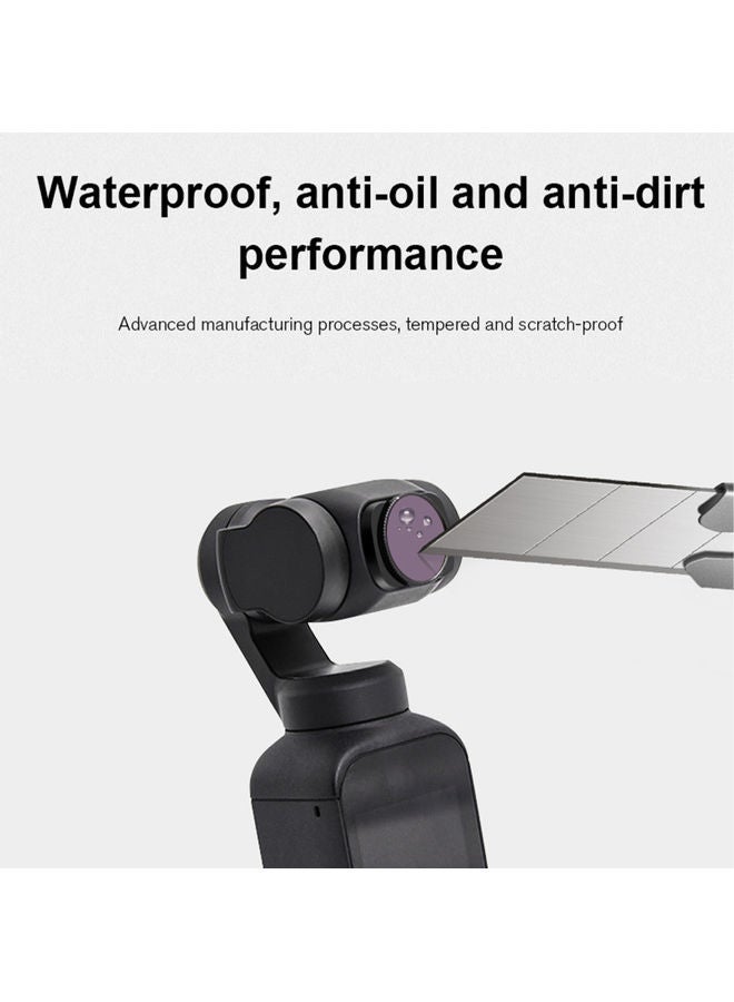 NIBEMINENT 4-Piece Magnetic Lens Filter Kit For DJI Pocket 2 6.8x2x6.8cm  - Image 3