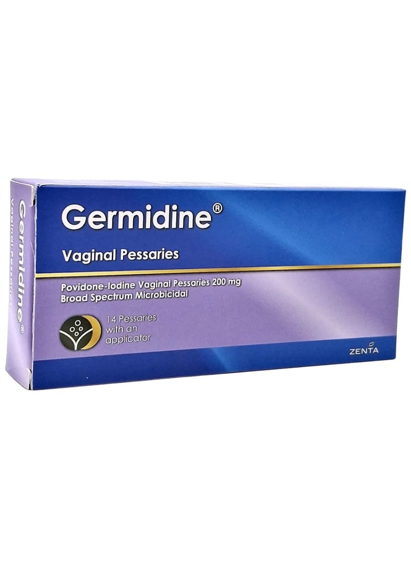 فرزجة جرميدين المهبلية 14-علاج العدوى المهبلية المطهرة