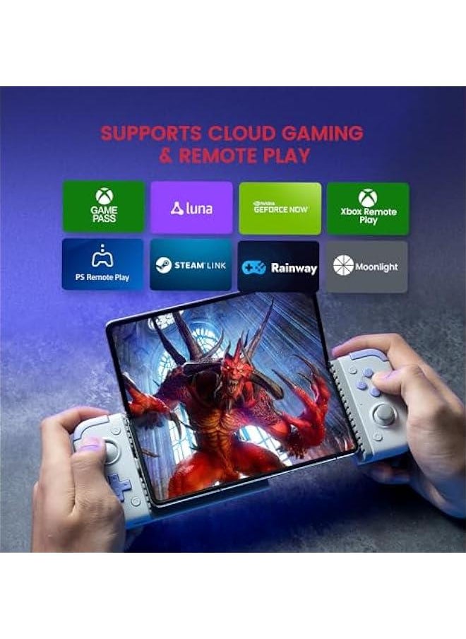 Generic X2S Type-C Mobile Gaming Controller, Game Controller for Android, Plug and Play Gaming Controller Grip Support Xbox Game Pass, xCloud, Stadia, Vortex and More  - Image 3