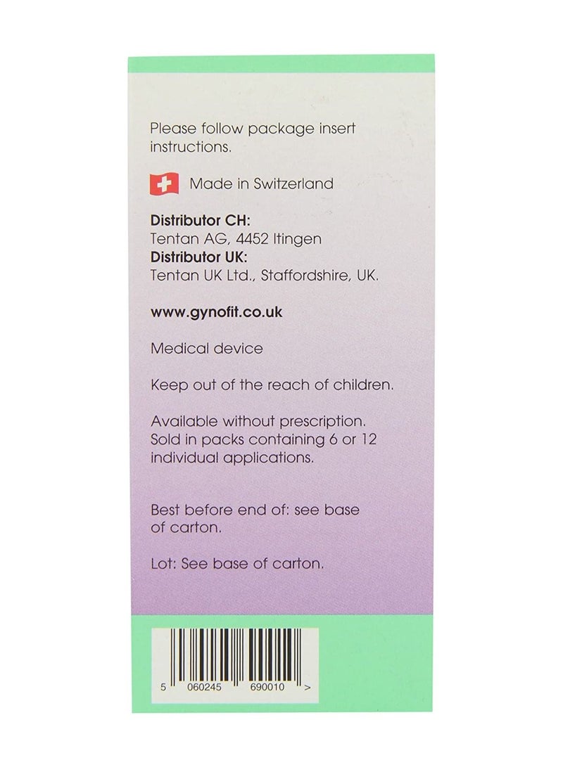 Gynofit Moisturizing Gel 6 Applicators - Image 2