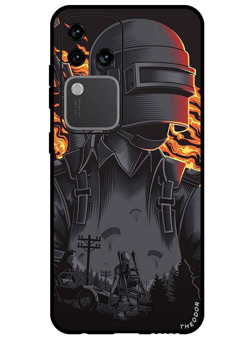 Theodor Protective Case Anti Scratch Shock Proof Bumper Cover For Vivo S18 Pro Pubg War - Image 1