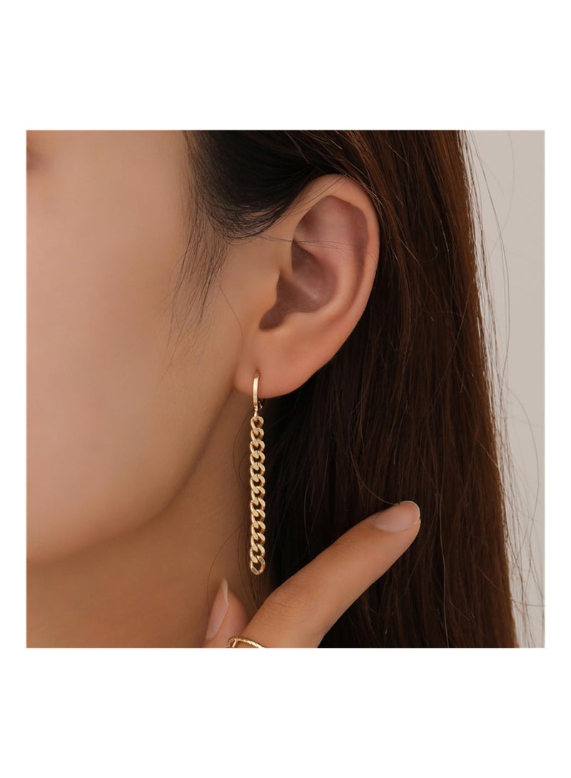 KASTWAVE Snake Jewelry Set for Women, Egypt Style Gold Snake Necklace Earrings Bracelet Rings, Personalized Punk Snake Jewelry Set for Role Play Halloween Carnival - 4Pcs - Image 3