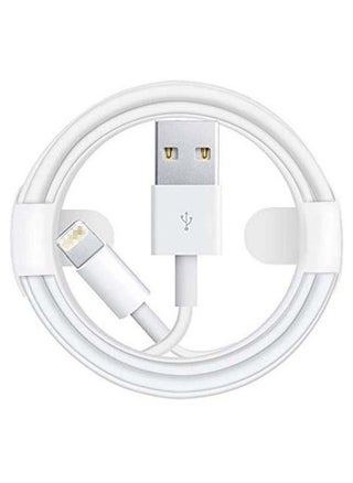 USB To Lightning Data Sync And Charging Cable For Apple iPhone White/Silver - pzsku/ZCC6E2B739AF65BA0F2CEZ/45/_/1686036003/dfe3e4de-3a14-45d7-aa9b-c733a1330c4c