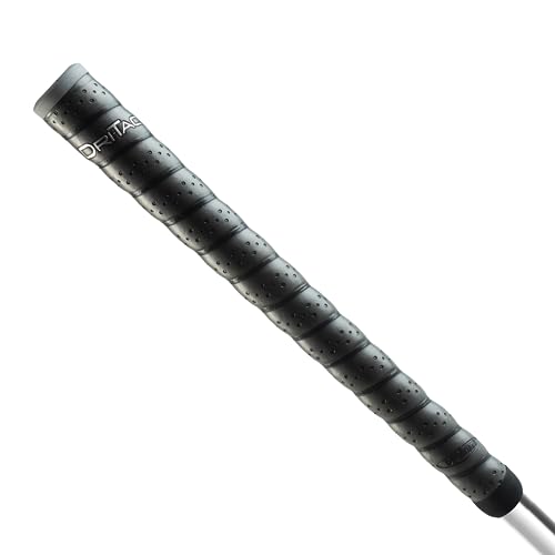 WINN DRI-TAC WRAP OVERSIZE (+1/8-Inch) Golf Grip - Classic Wrap-Style Design with Pronounced Contours for Ultimate Comfort - WinnDry Polymer for Shock Absorption, Cushion, and Comfort - Non-Slip All-Weather Performance - Image 1