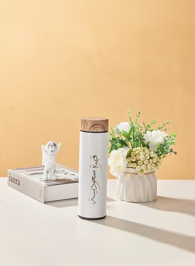 3pcs/set Coffee Insulated Cup Set With 2 Cups, Arabic Coffee Thermos, Insulated Cup Gift Box Set Includes 500ml Stainless Steel Thermos And 2 80ml Double-Layer Coffee Cups, Suitable For Gifts, Saudi National Day Gift. - Image 5