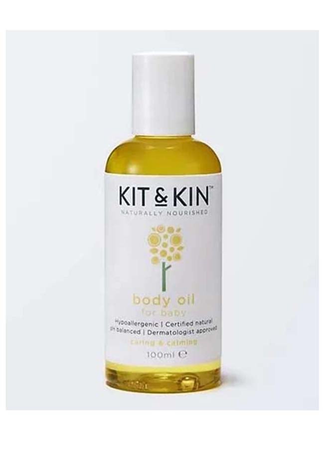 Kit & Kin Baby Oil for Hydration & Softness for Skin– 100% Certified Natural oil, Free from Harsh Chemicals (100 ml) - Image 2