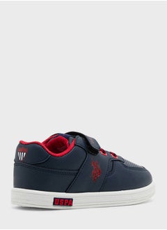 U.S.Polo Kids Low Top Velcro Sneakers  - Image 3