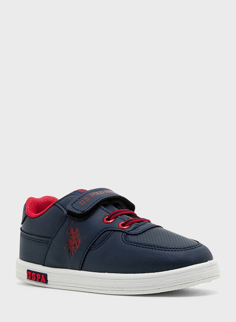 Kids Low Top Velcro Sneakers