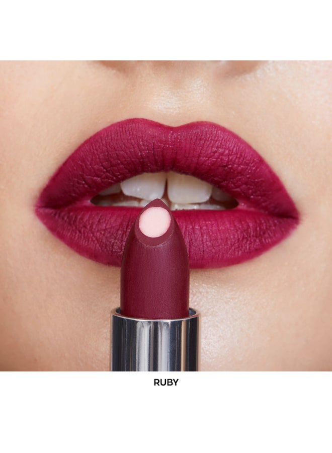 AVON Hydramatic Matte Lipstick With A Hydrating Hyaluronic Core Hydra Ruby - Image 2
